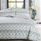 Vantona Fallon Duvet Cover Set - Green