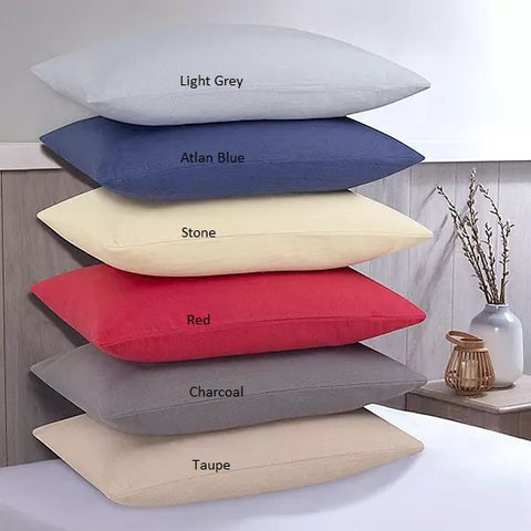 Vantona Flannelette Brushed Cotton Housewife Pillowcase Pair