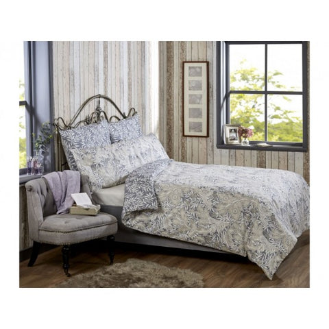 Vantona Liana Duvet Cover Set - Grey