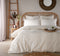 Vantona Loom Range Dobby Waffle Duvet Cover Set - White