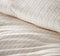 Vantona Loom Range Dobby Waffle Duvet Cover Set - White