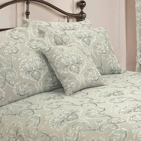 Vantona Ornate Damask Duvet Cover Set, Pillowcase, Cushion, Throw & Curtains (Sold Separately)