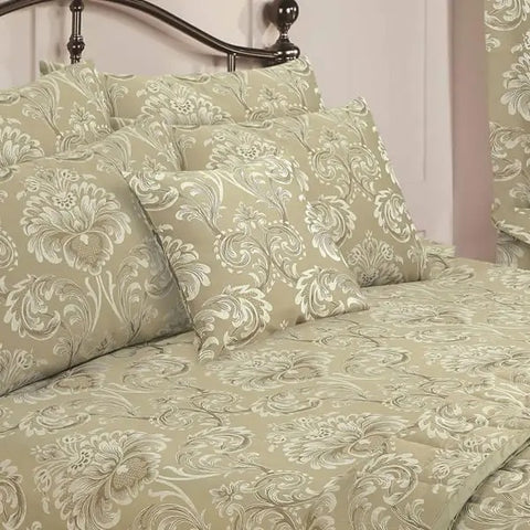 Vantona Ornate Damask Duvet Cover Set, Pillowcase, Cushion, Throw & Curtains (Sold Separately)