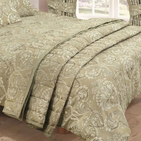 Vantona Ornate Damask Duvet Cover Set, Pillowcase, Cushion, Throw & Curtains (Sold Separately)