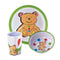 Viners Bertie Bear 3 Piece Melamine Dinner Set