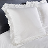 Vantona Romantica Filled Cushion 40 x 40 cm - White