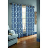 Eyelet Lined 100% Cotton Curtains Ready Made