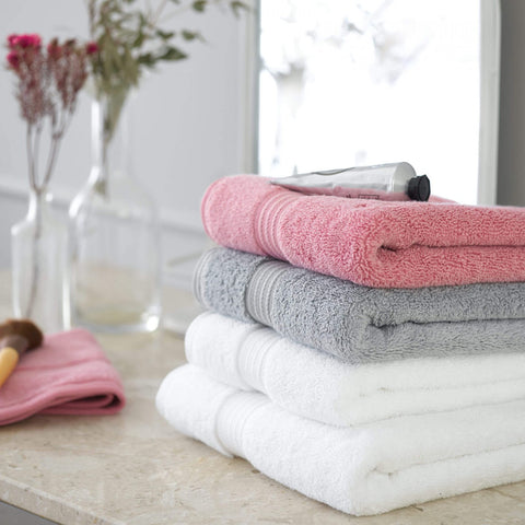 Christy Supreme Hygro 650gsm Cotton Towels - Blush