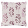 Mason Gray Shadow Leaf Woven Filled Cushion - Lilac