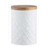 Typhoon Living Embossed White Coffee Storage